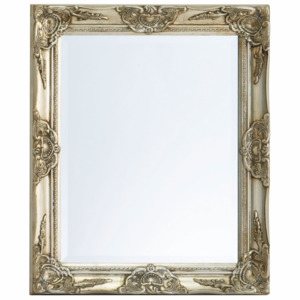 Zrkadlo EAUBONNE 64x54 cm - strieborná