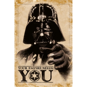 Plagát, Obraz - Star Wars - Your Empire Needs You, (61 x 91,5 cm)