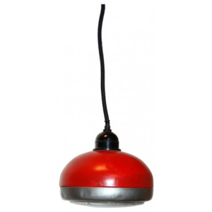 Industrial style, Červená stropná lampa 13xx15cm (979)