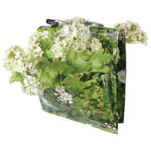 Zelená taška na kvety cez zábradlie Esschert Design Ginny