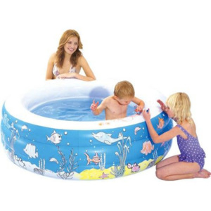 Vetro-Plus Nafukovací detský bazén Vetro-Plus Namaľuj si ma guľatý s priemerom 152 cm, možno pomaľovať (51JL011028PF)