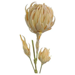 Stardeco Umelá kvetina StarDeco WLG221613-YE kvet žltý