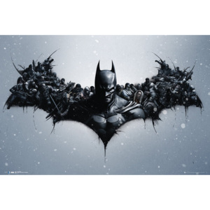Plagát, Obraz - Batman Origins - Arkham Bats, (91,5 x 61 cm)