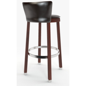 Čalúnená barová stolička SELLA (výška 78 cm)