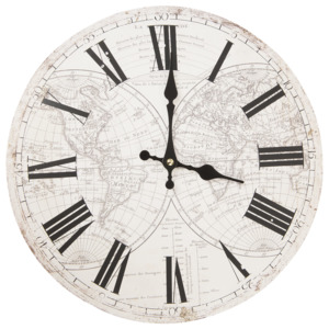 Nástenné hodiny Clayre & EEF, 5KL0088, 34cm