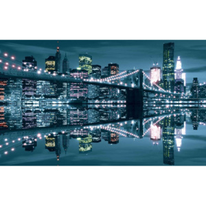 Fototapeta, Tapeta New York City - Brooklynský most, (206 x 275 cm)