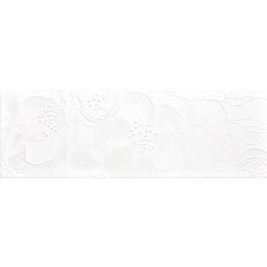 Dekor Rako Unicolor biela 20x60 cm, mat WITVE001.1