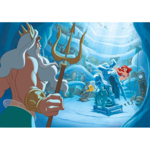 Fototapeta, Tapeta Disney Malá morská víla Ariel, (368 x 254 cm)