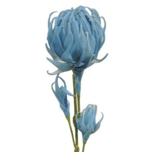 Stardeco Umelá kvetina StarDeco WLG221613-BL kvet modrý 131 cm