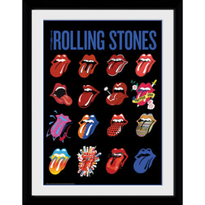 Rámovaný Obraz - The Rolling Stones - Tongues