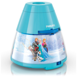 Philips Philips 71769/08/16 - Detský projektor DISNEY FROZEN LED/0,1W/3xAA P1376