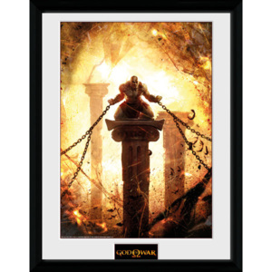 Rámovaný Obraz - God of War - Kratos Chained