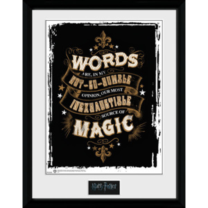 Rámovaný Obraz - Harry Potter - Words