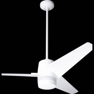 MODERN FAN EU | Velo, stropný ventilátor, lesklá biela / nikel