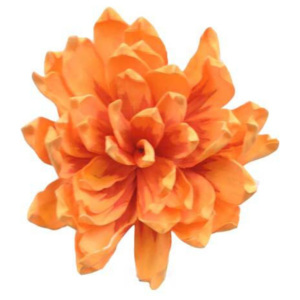 Stardeco Umelá kvetina StarDeco WLG247513-OR s oranžovým kvetom