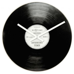 Nástenné hodiny Nextime Spinning Time B2500001 43cm