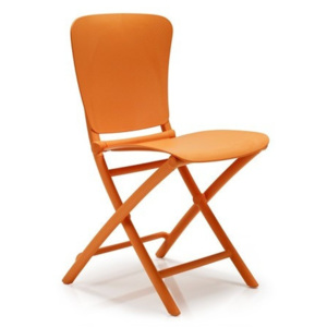 Oranžová záhradná stolička Nardi Garden Zac Classic