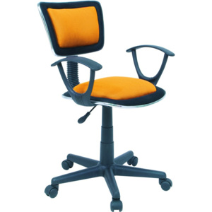 Kancelárska stolička Q-140 oranžová