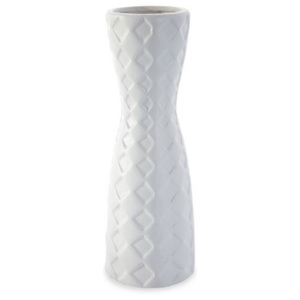 Stardeco Dekorácie - Váza Jula 03 30 cm - biela