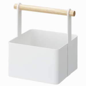 Multifunkčný box Yamazaki Tosca Tool Box S, biely