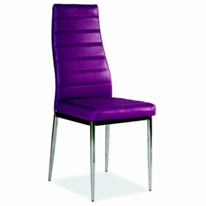 Jedálenská stolička H-261, fialová