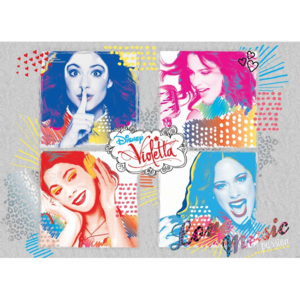 Fototapeta, Tapeta Disney Violetta, (211 x 90 cm)