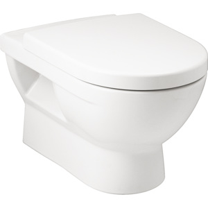 Závesné WC Jika Mio, zadný odpad, 56cm 2071.0.000.000.1