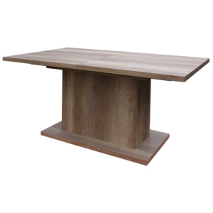 Jedálenský stôl Paulo 160x90 cm, dub canyon, rozkladací
