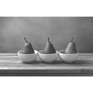 Obraz Black&White Pears, 45 x 70 cm