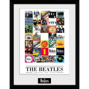 Rámovaný Obraz - The Beatles - Through The Years