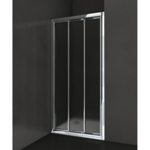 Sprchové dvere Anima Epd posuvné 90 cm, nepriehľadné sklo, chróm profil EPD90CRCH