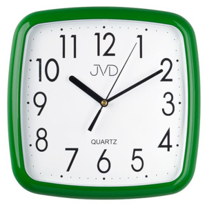 Nástenné hodiny quartz zelené Time 5.15 25cm