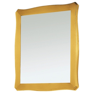 Nástenné zrkadlo v zlatej farbe Castagnetti