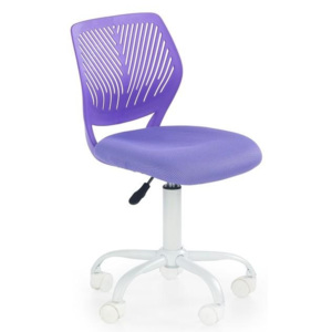 Detská otočná stolička BALI 2 fialová Halmar