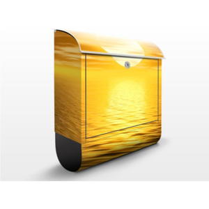Poštová schránka s potlačou Golden Sunrise