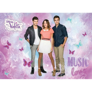 Fototapeta, Tapeta Disney Violetta, (211 x 90 cm)