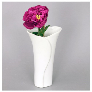 Autronic Keramická váza Lora, biela
