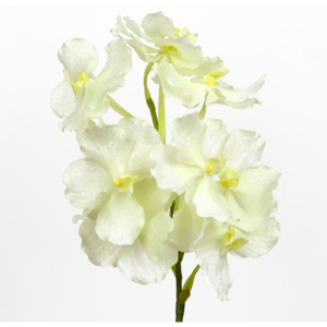 Umelá orchidea 70 cm biela