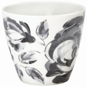 Latte cup Amanda dark grey