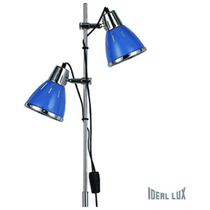 Stojaca lampa Ideal lux ELVIS 042800 - modrá