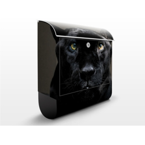 Poštová schránka s potlačou Black Puma