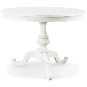 Biely drevený rozkladací jedálenský stôl Castagnetti Venezia