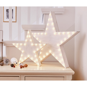 Tchibo Malá dekoračná hviezda s LED