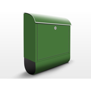 Poštová schránka s potlačou Tmavo zelená
