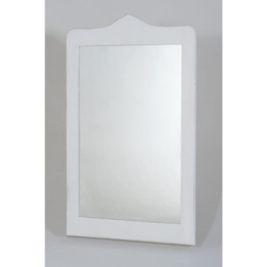 Biele nástenné zrkadlo Castagnetti Sabine