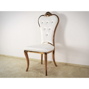 Stolička Elicia beige s-elicia-beige-1027 barokní židle