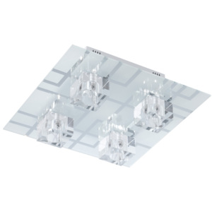 Eglo EGLO 91965 - LED Stropné svietidlo RAMAZZINO 4xG4/20W + LED/2W EG91965 + záruka 5 rokov zadarmo