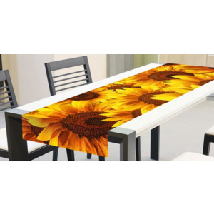 Dimex, Štóla na stôl - Slnečnice, 40 x 140 cm