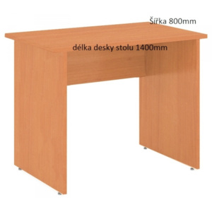 Stôl Praktik 140 x 80 cm javor