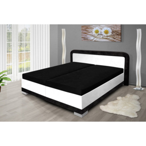 Nabytekmorava Manželská posteľ s úložným priestorom JARO 200x160 Barva: biela